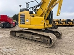 Side of used Excavator